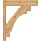 Ekena Millwork Merced Block Smooth Outlooker, Western Red Cedar, 5 1/2"W x 22"D x 26"H OUT06X22X26MRC05SWR - alternate 2
